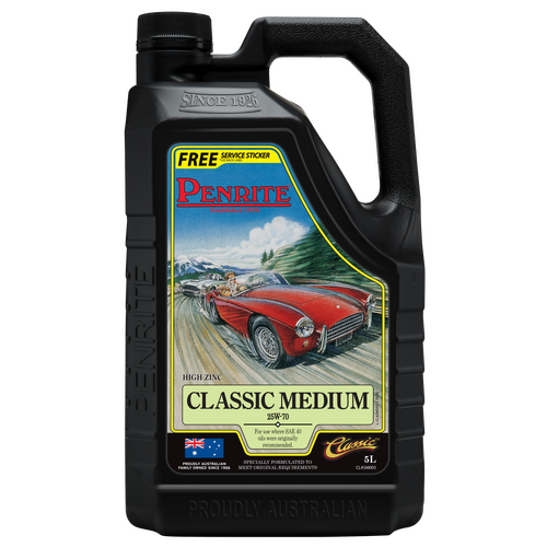 Penrite Classic Medium Engine Oil 5L CLASM005