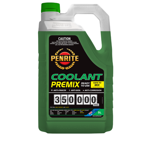 Penrite 350000 Km Green Coolant Premix 5L COOL350PMX005