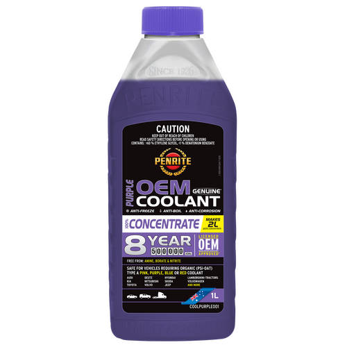Penrite Purple OEM Concentrate Coolant 1L COOLPURPLE001