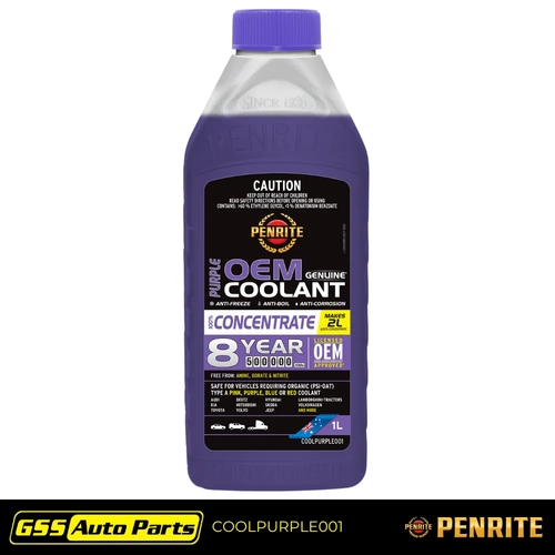 Penrite Purple OEM Concentrate Coolant 1L COOLPURPLE001