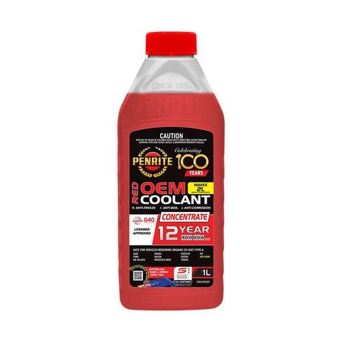 Penrite Red OEM Coolant Concentrate 1L COOLRED001