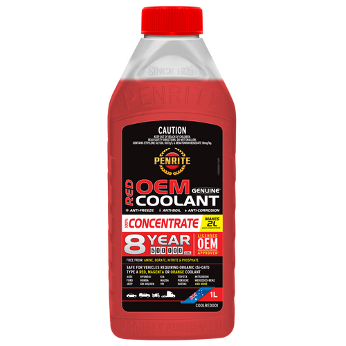 Penrite Red OEM Coolant Concentrate 1L