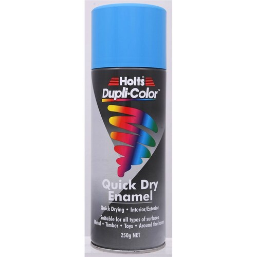 Dupli-Color Quick Dry Enamel Paint Ocean Blue 250G CQDE12 Aerosol