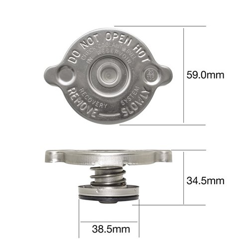 Tridon Non Recovery Radiator Cap CR0430