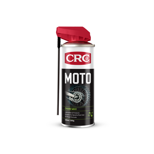 CRC Moto Chain Wax 1X400Ml Aerosol 1752432