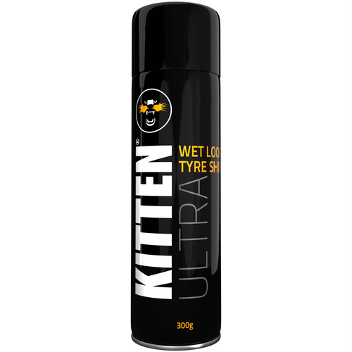 Kitten Ultra Wet Look Tyre Shine 300G - 19155 Aerosol
