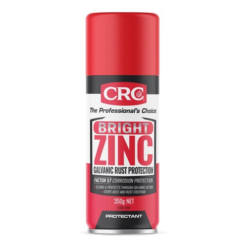 CRC Bright Zinc Aerosol Spray - 350G 2087