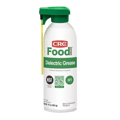 CRC Food Grade Di-Electric Grease 283g Aerosol CRCFG03082 FG03082