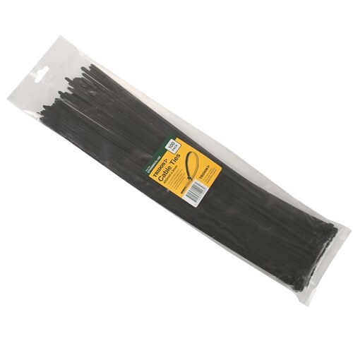 Tridon Cable Tie Black 400mm X 5m Pk100 CT405BKCD-100