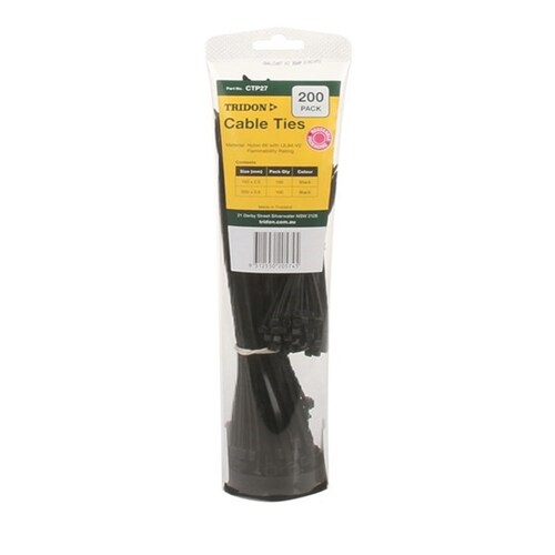 Tridon Cable Tie Combo Pack - Black CTP27