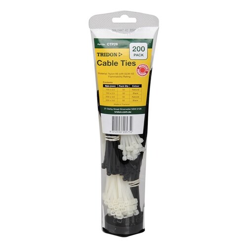 Tridon Cable Tie Combination Pack CTP28