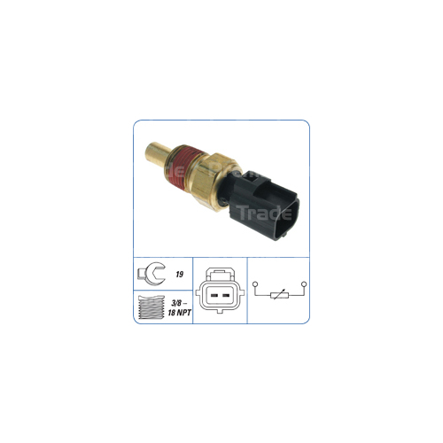 Standard Coolant Temperature Ecu Sensor With Rectangle Plug CTS-001 