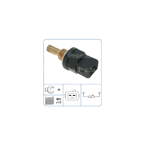 FAE Coolant Temperature Engine Ecu Sensor With M12 X 1.5 Thread CTS-064 