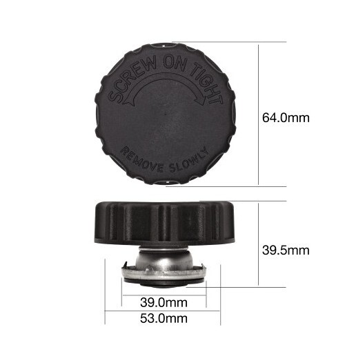 Tridon Recovery Radiator Cap CW18125