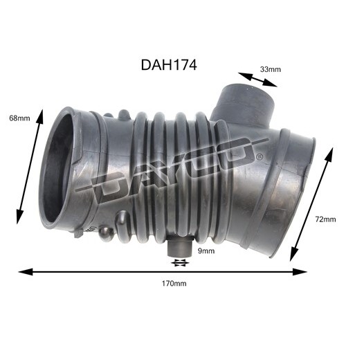 Dayco Air Intake Hose DAH174