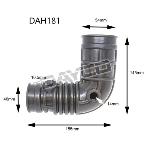 Dayco Air Intake Hose DAH181