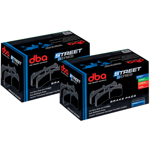 DBA Street Series Front & Rear Brake Pad Set DB1158SS DB1159SS