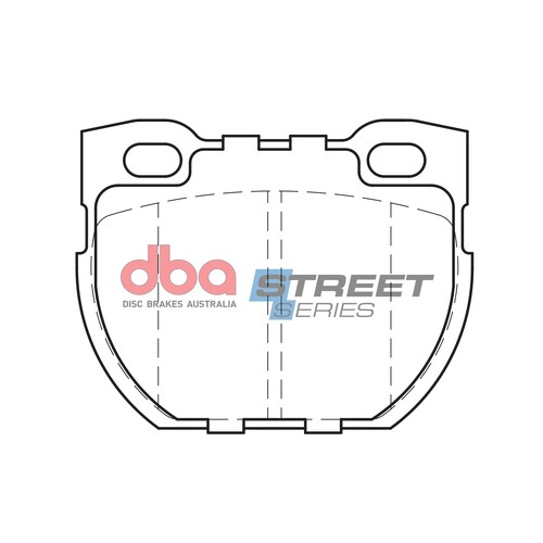 DBA Rear Street Series Brake Pads DB1306SS DB1306