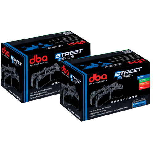 DBA Street Series Front & Rear Brake Pad Set DB1331SS DB1332SS