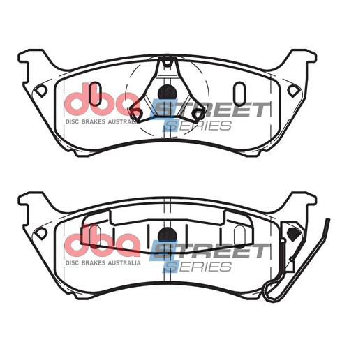 DBA Rear Street Series Brake Pads DB1430SS DB1430