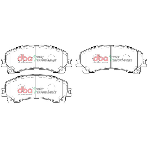 DBA Front Street Performance Brake Pads DB15000SP