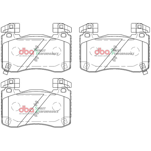 DBA Front Street Performance Brake Pads DB15003SP