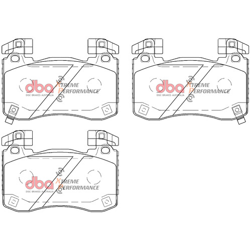 DBA Front Xtreme Performance Brake Pads