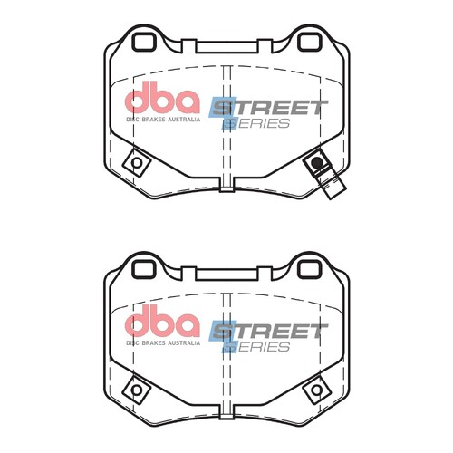 DBA Rear Street Series Brake Pads DB15007SS