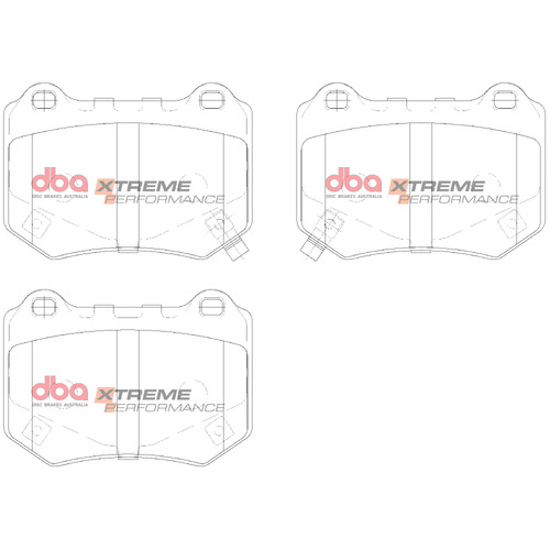 DBA Rear Xtreme Performance Brake Pads