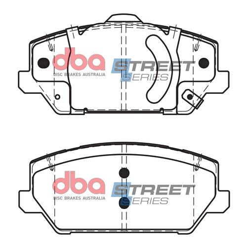 DBA Front Street Series Brake Pads DB15012SS