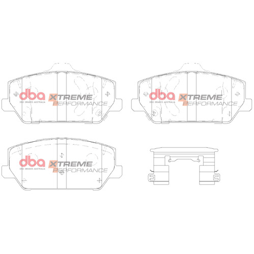 DBA Front Xtreme Performance Brake Pads