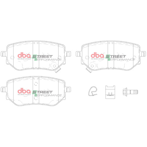 DBA Rear Street Performance Brake Pads DB15015SP