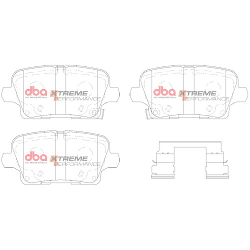 DBA Rear Xtreme Performance Brake Pads