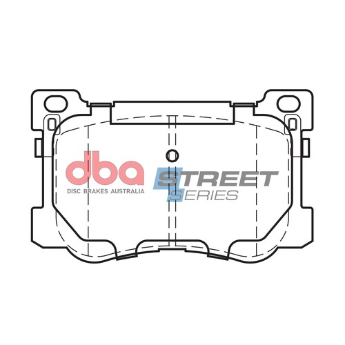 DBA Front Street Series Brake Pads DB15021SS