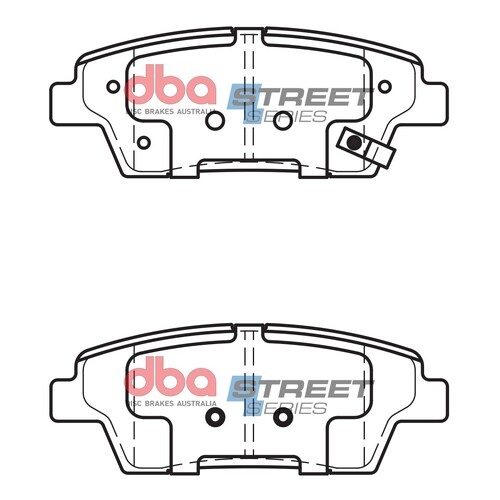 DBA Rear Street Series Brake Pads DB15022SS