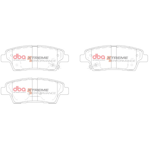 DBA Rear Xtreme Performance Brake Pads