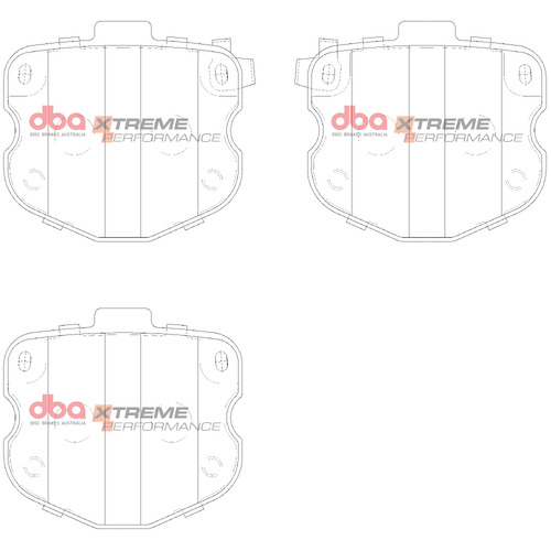 DBA Front Xtreme Performance Brake Pads