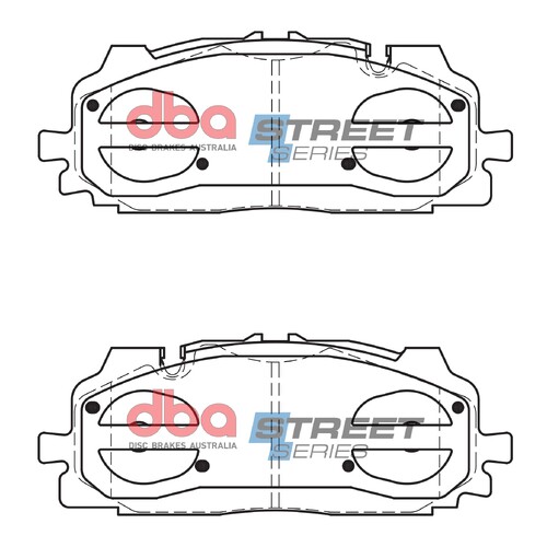 DBA Front Street Series Brake Pads DB15030SS