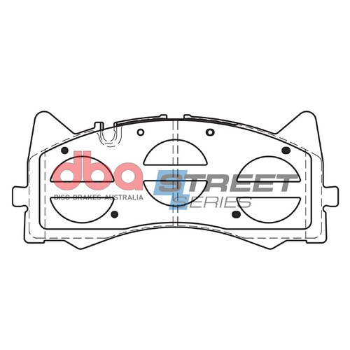 DBA Front Street Series Brake Pads DB15035SS