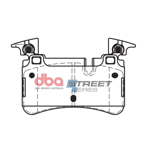 DBA Rear Street Series Brake Pads DB15037SS