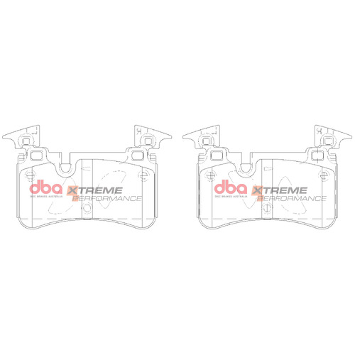 DBA Rear Xtreme Performance Brake Pads