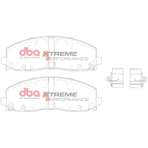DBA Front Xtreme Performance Brake Pads