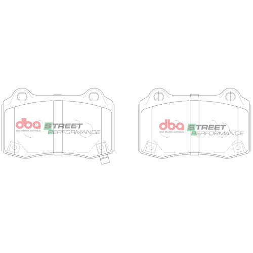 DBA Rear Street Performance Brake Pads DB15041SP
