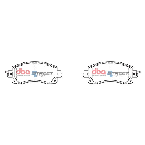 DBA Front Street Series Brake Pads DB15042SS