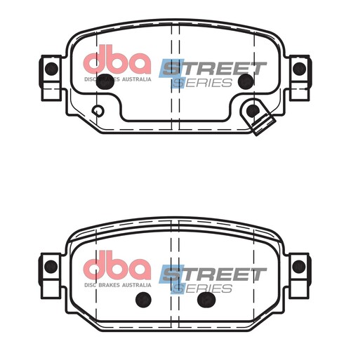 DBA Rear Street Series Brake Pads DB15045SS