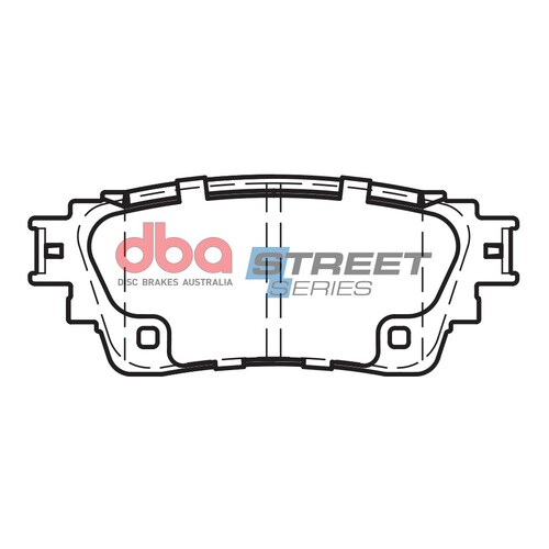 DBA Rear Street Series Brake Pads DB15049SS