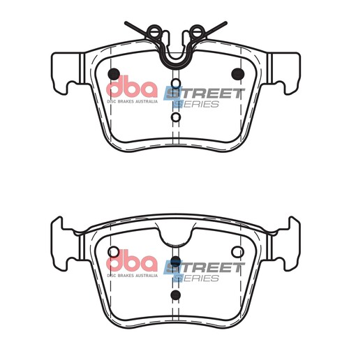 DBA Rear Street Series Brake Pads DB15059SS