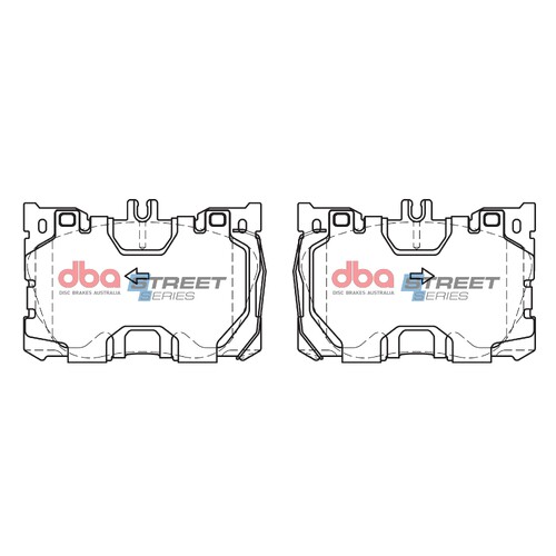 DBA Front Street Series Brake Pads DB15062SS