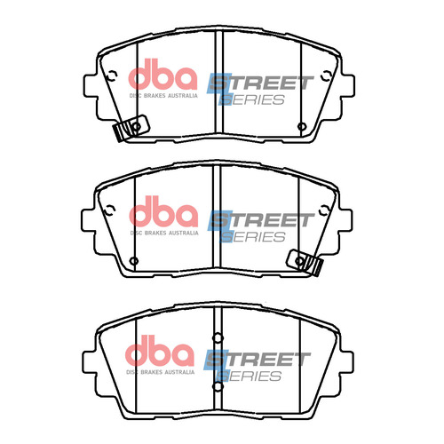 DBA Front Street Series Brake Pads DB15070SS