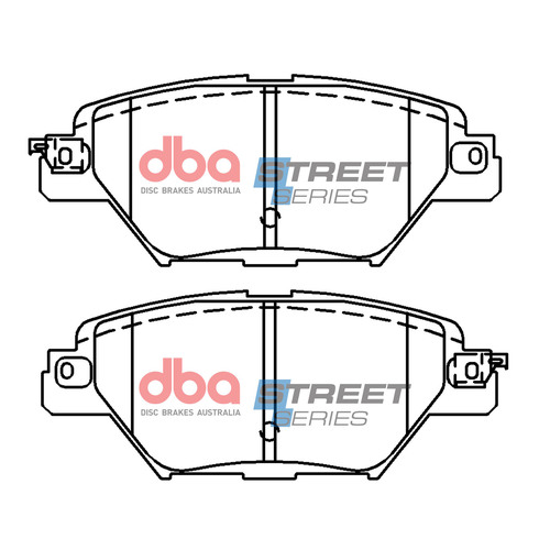DBA Rear Street Series Brake Pads DB15076SS